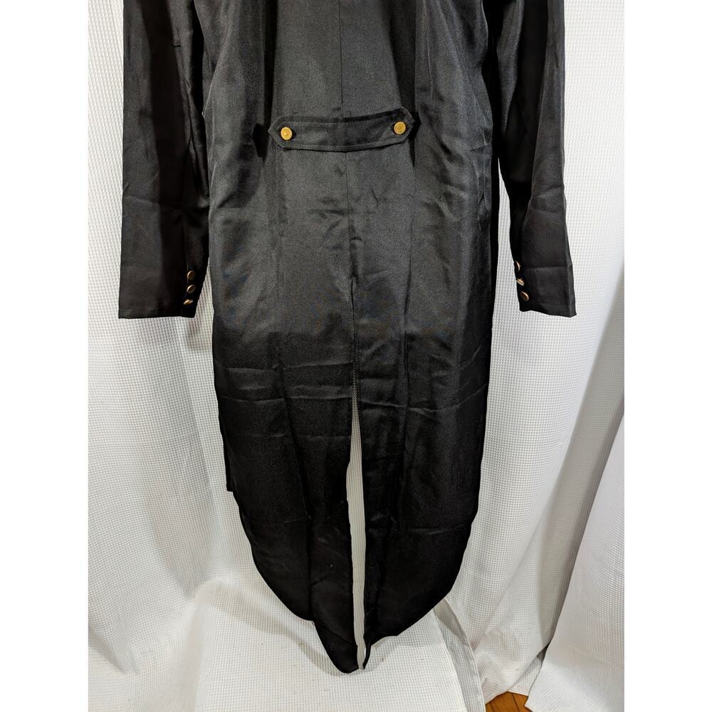 NWT! IWEMEK! COSTUME- BLACK FORMAL JACKET/VEST TUXEDO JACKET WITH TAILS! SZ M - Picture 9 of 10